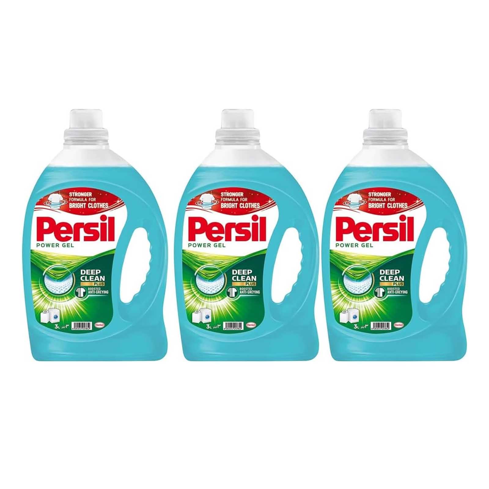 LAUNDRY LIQUID ADVANCED POWER GEL PERSIL ( 3 X 3 LTR )