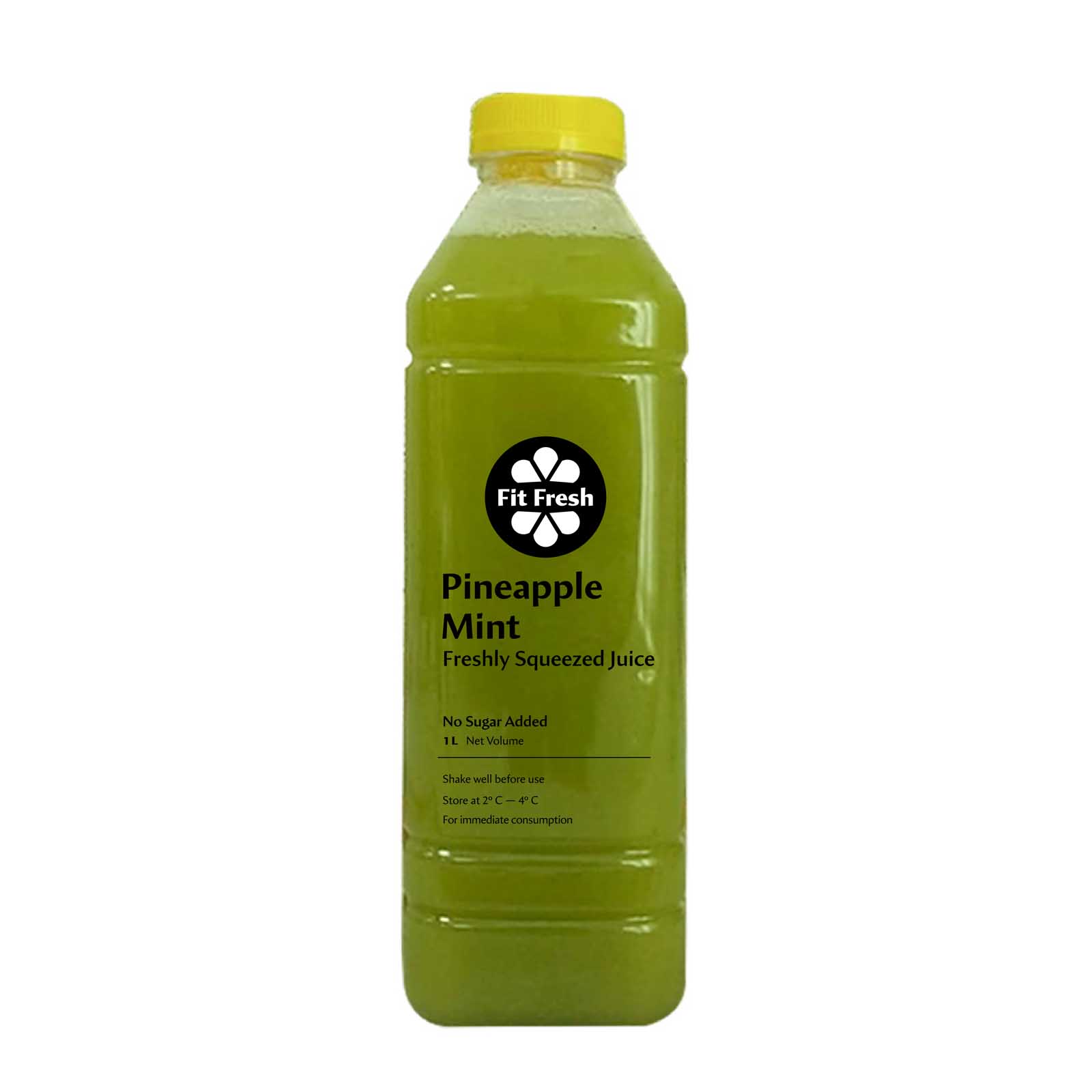 PINEAPPLE & MINT JUICE FF ( 1 LTR ) - HPP