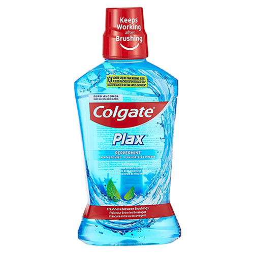  Colgate Plax Peppermint Blue Mouth Wash 500 ml