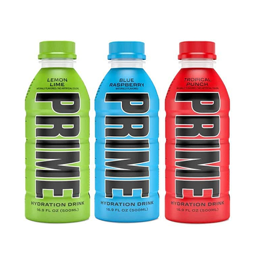 DRINK ASSORTED PACK RED / BLUE / GREEN PRIME HYDRATION ( 3 X 500 ML )