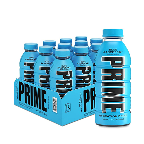  Prime Hydration Blue Raspberry Drink 12 x 500 ml
