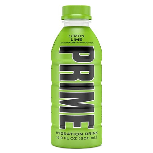  Prime Hydration Drink Dual Pack Bottle Lemon Lime 2 x 500 ml