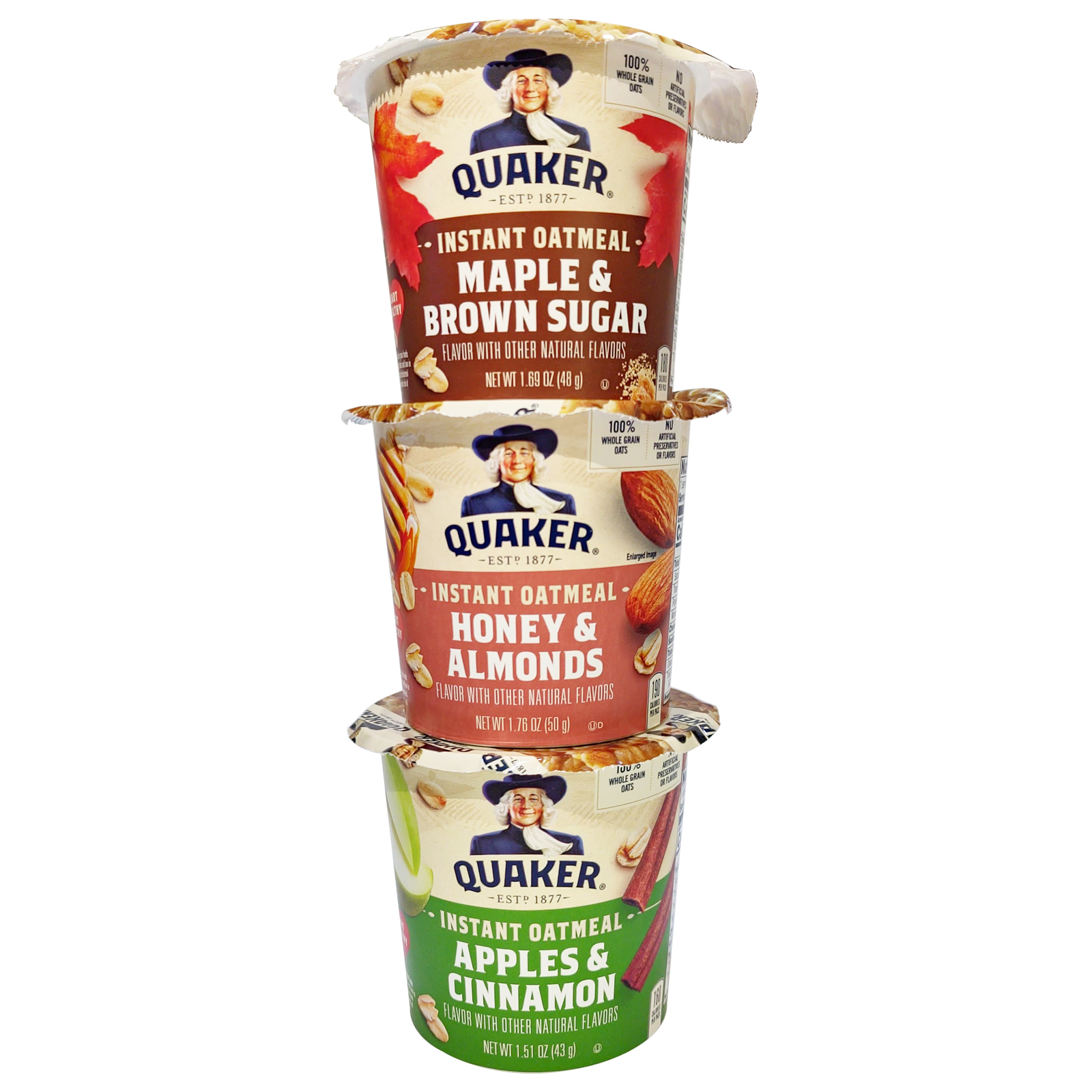  Quaker Instant Oatmeal Variety Pack (12 Pcs, 562 Gm)