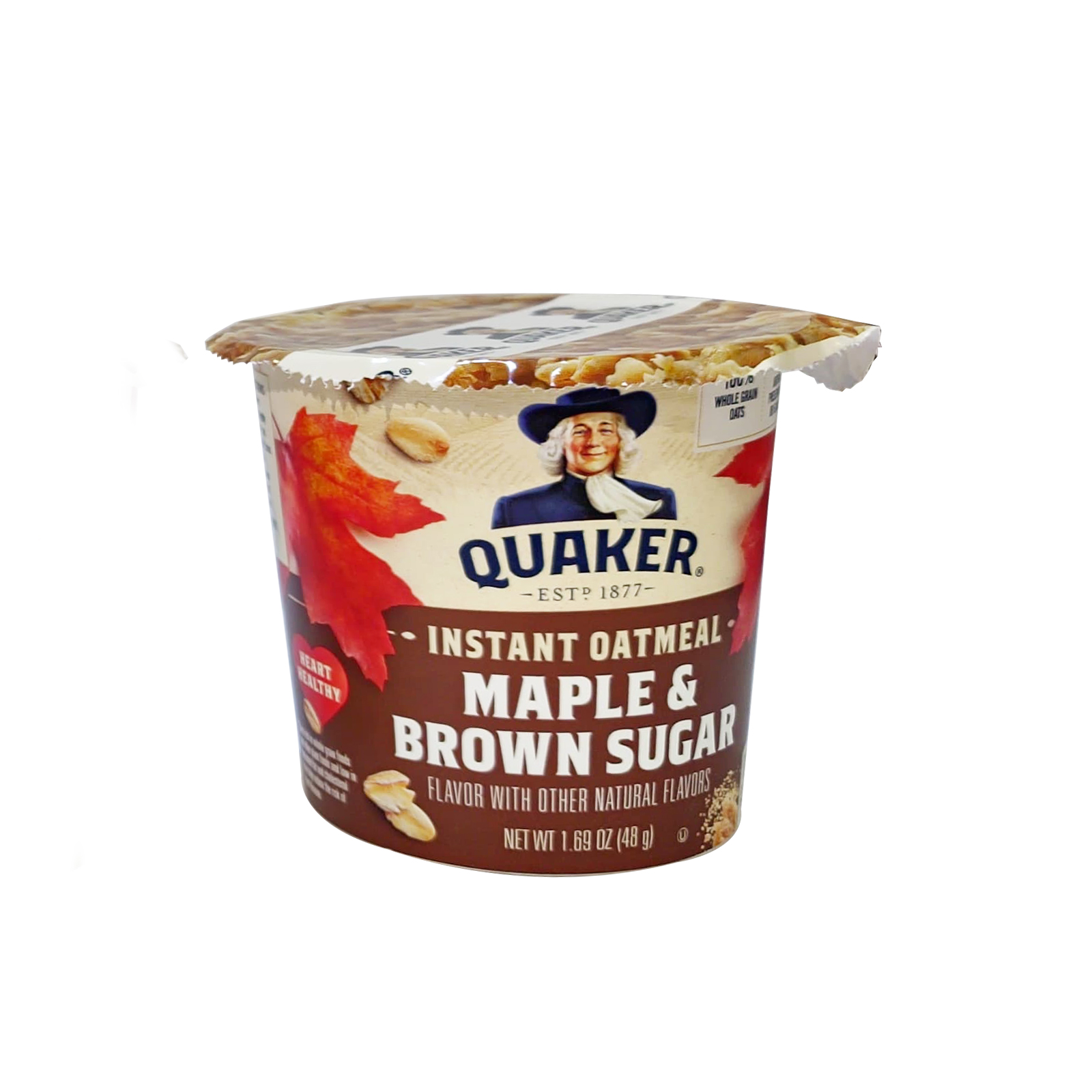  Quaker Maple & Brown Sugar Instant Flavour Oatmeal 48 Gm