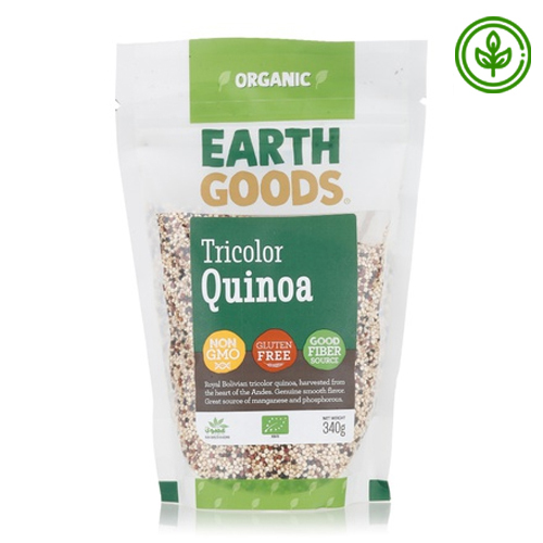  Earth Goods Organic Tricolor Quinoa 340 g
