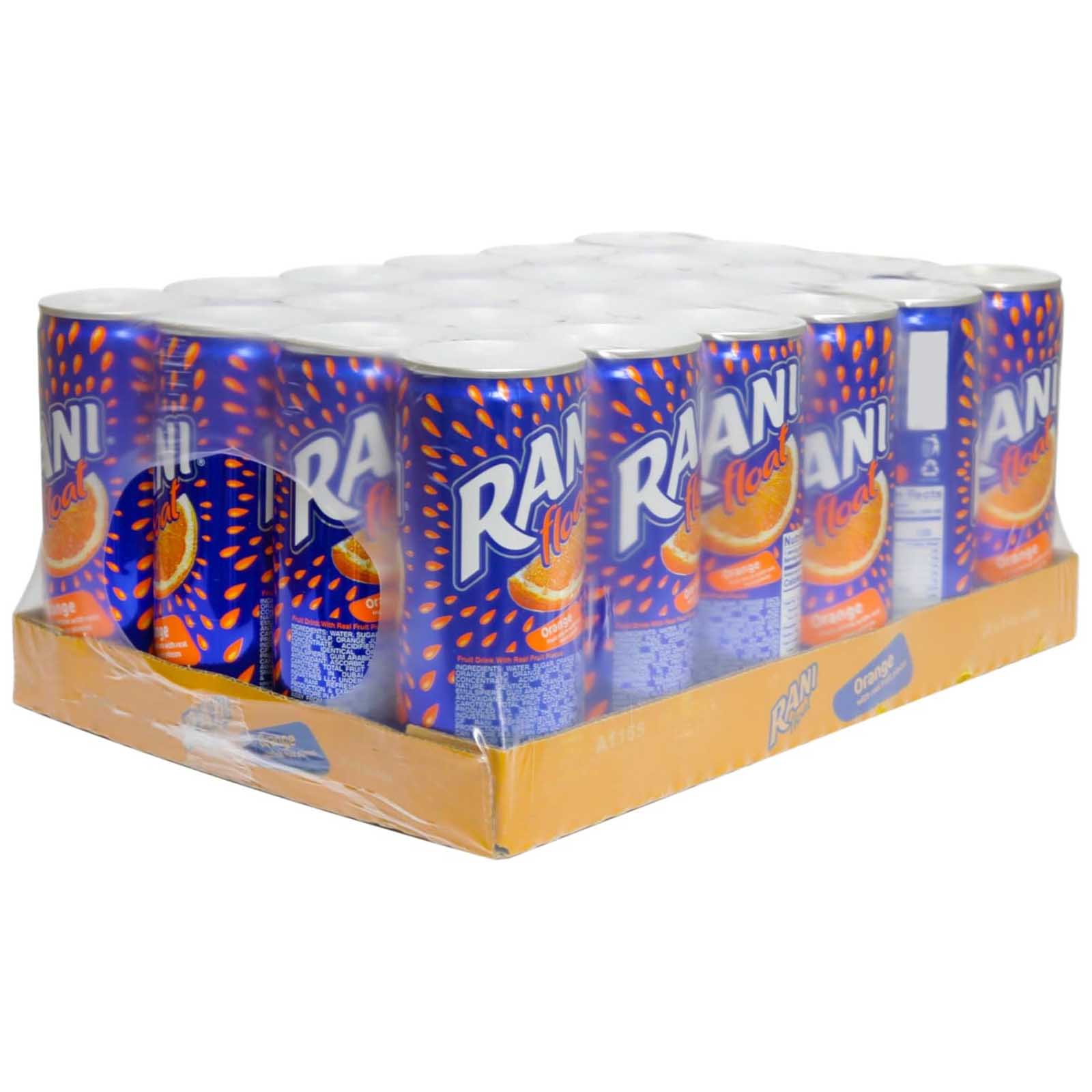 FRUIT DRINK FLOAT ORANGE RANI ( 24 X 240 ML )