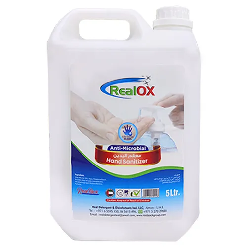  Real Pack Hand Sanitizer Gel  5 L