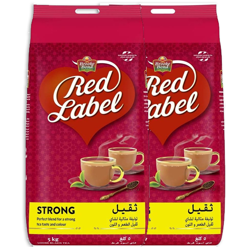  Brooke Bond Red Label Black Loose Tea  2 X 5Kg