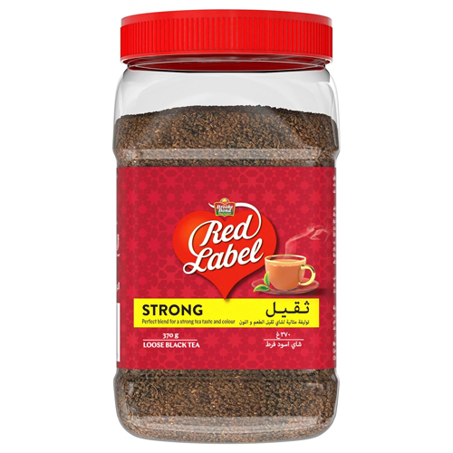  Brooke Bond Red Label Strong Black Tea 370 Gm