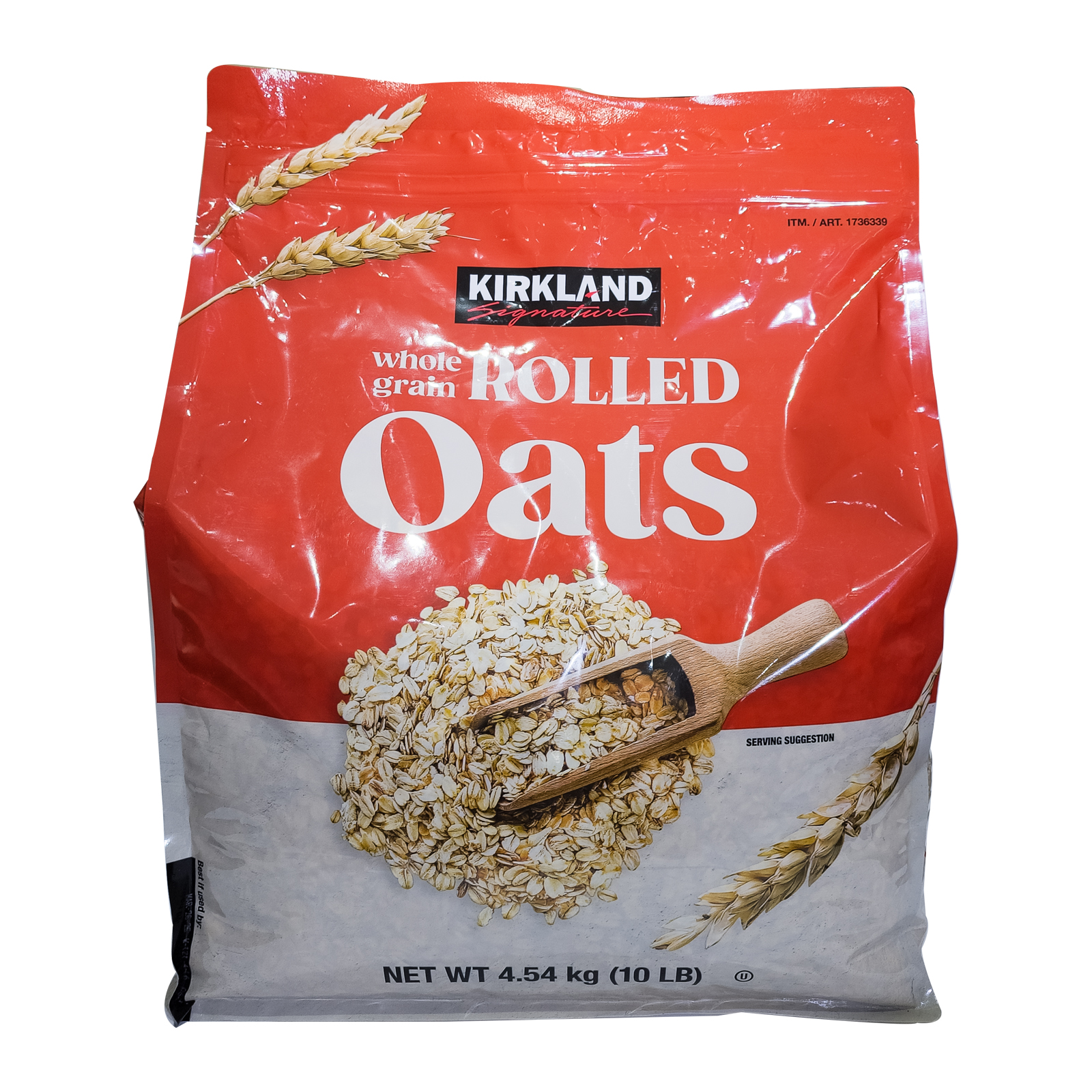 OATS WHOLE GRAIN ROLLED KIRKLAND ( 4.45 KG )