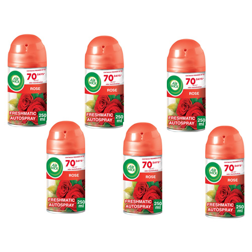  Air Wick Air Freshner Refill Midnight Rose 6 x 250 ml