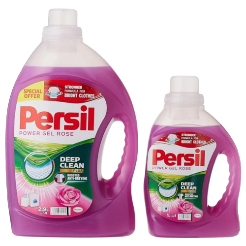 LAUNDRY LIQUID POWER GEL ROSE PERSIL ( 2.9 LTR + 1 LTR )