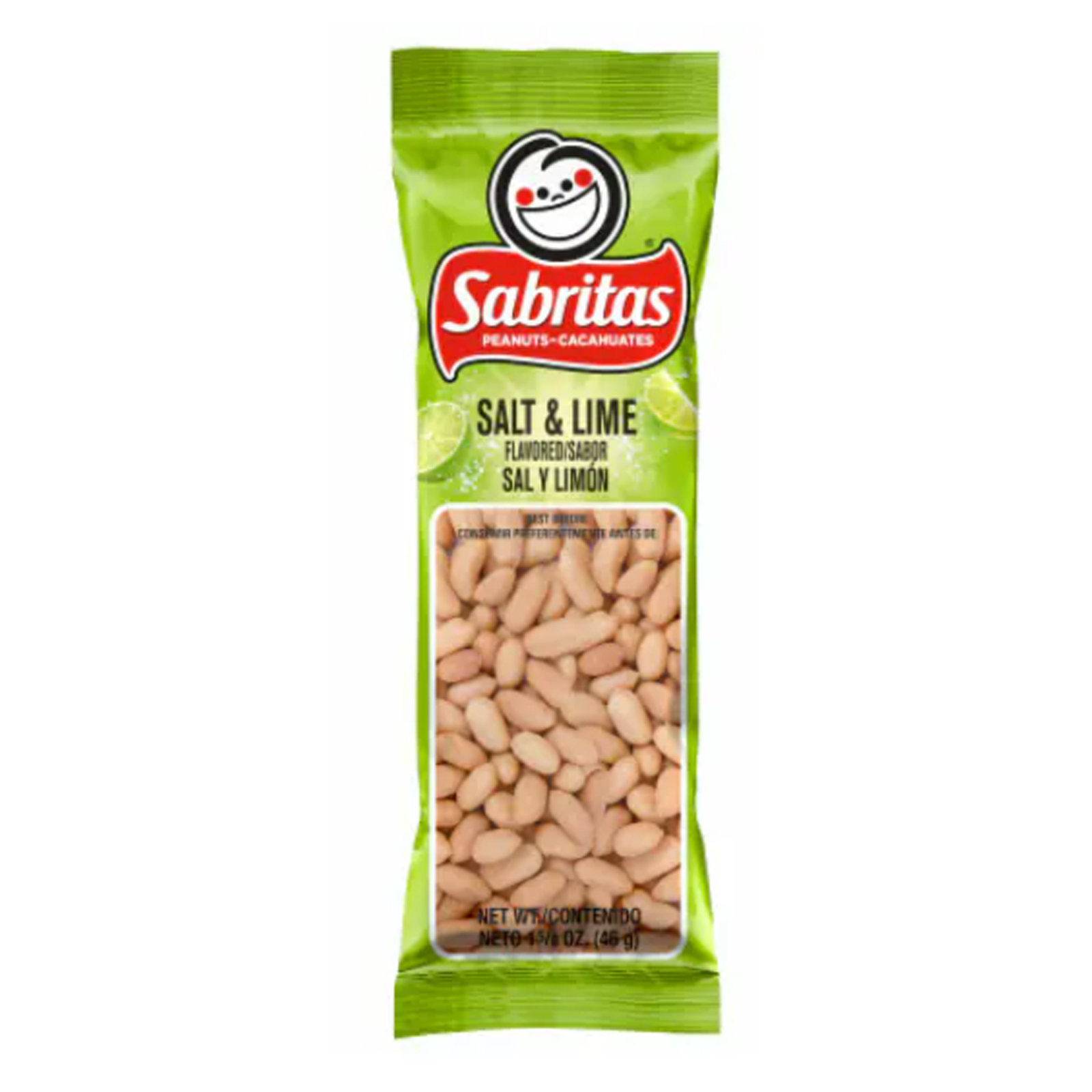  Sabritas Salt & Lime Flavoured Peanuts 46 g