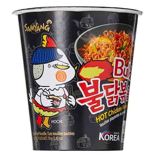  Samyang Chicken Hot Spicy Cup Noodles 3 x 70 g