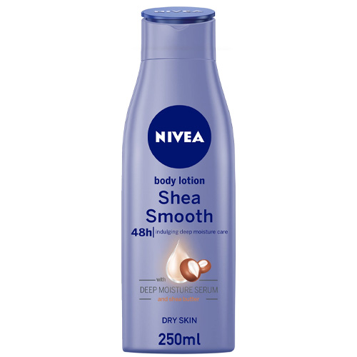 BODY LOTION SHEA SMOOTH NIVEA ( 12 X 250 ML )