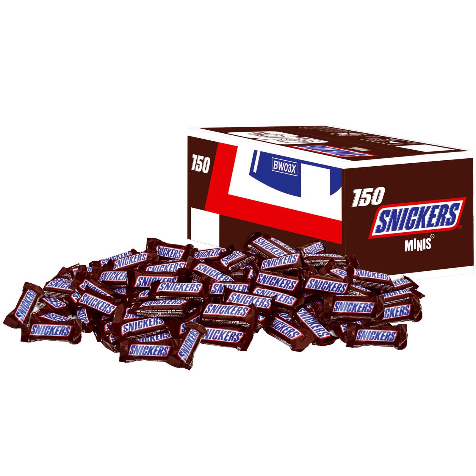 CHOCOLATE MINIATURES MINI BARS POUCH SNICKERS ( 24 x 150 gm )