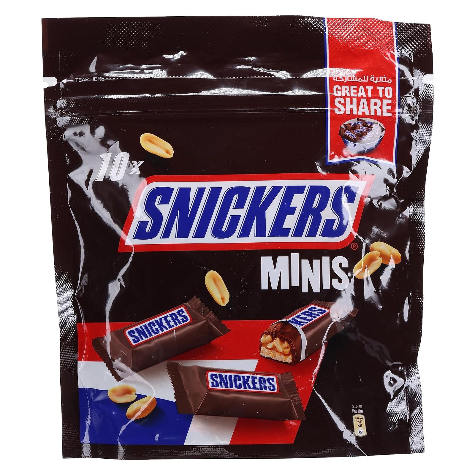 CHOCOLATE MINIS SNICKERS (180 GM)