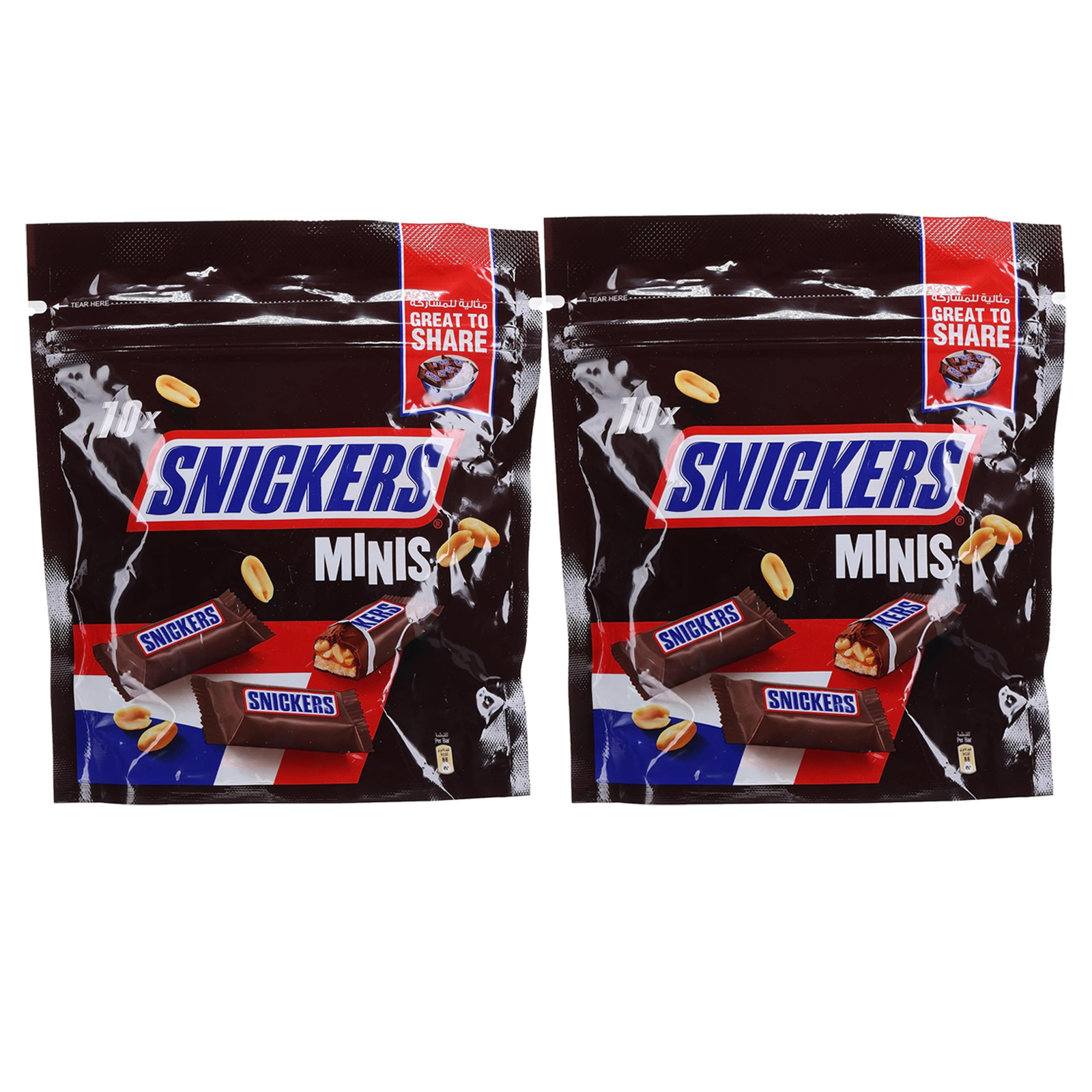 CHOCOLATE MINIS SNICKERS (2 X 180 GM)