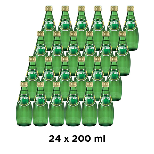 WATER SPARKLING PERRIER (4 X 6 X 200 ML)