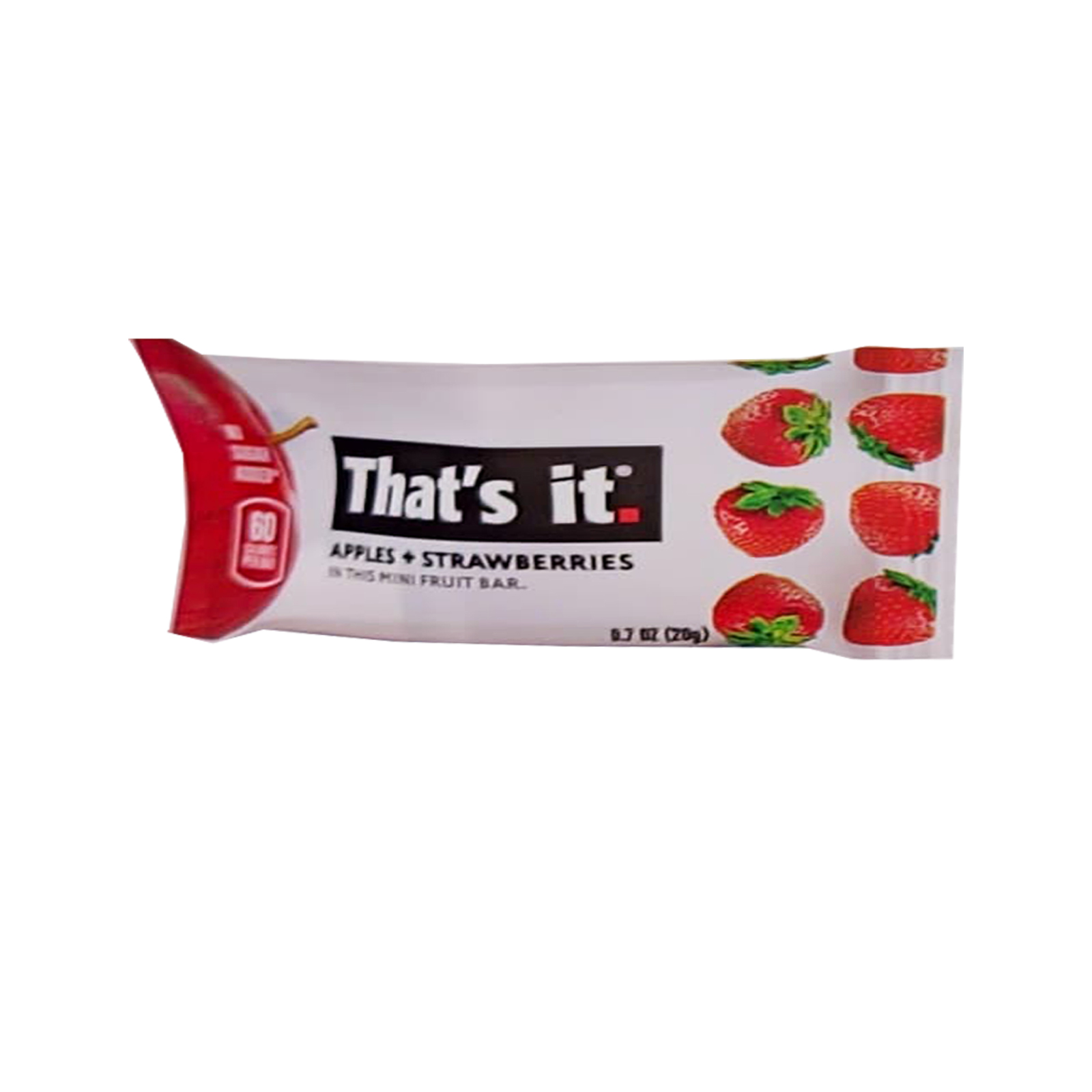 MINI FRUIT BAR APPLES + STRAWBERRIES THATS IT ( 20 GM )