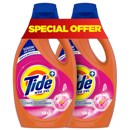  Tide Automatic Power Gel, Rose Blossom Scent 1.8L