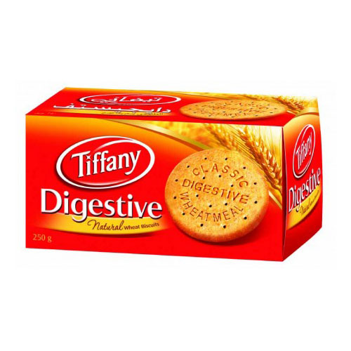 BISCUIT DIGESTIVE NATURAL TIFFANY ( 250 GM )