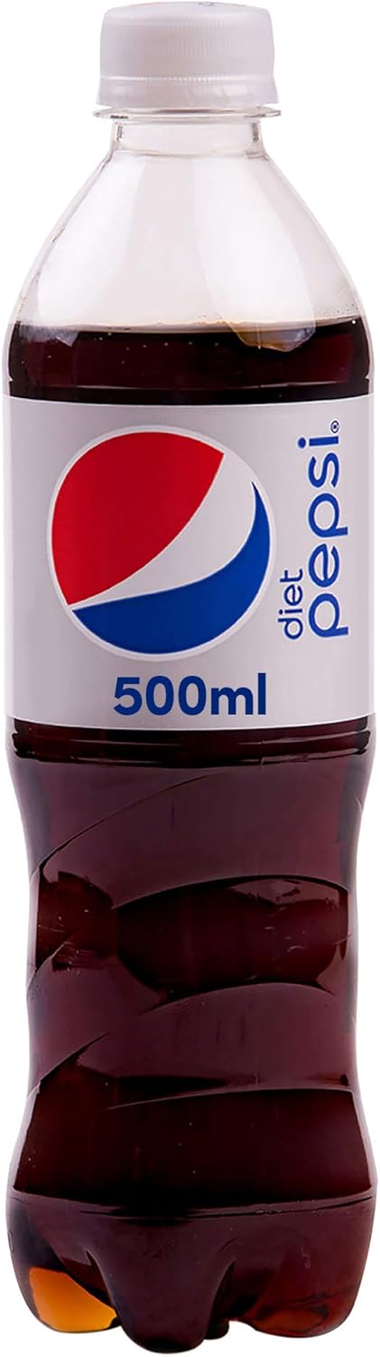  Pepsi Diet  Soft Drink Plastic 12 X Bottle 500ml