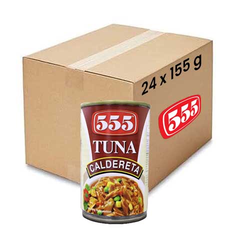 TUNA SPICY CALDERETA 555 ( 24 X 155 gm )