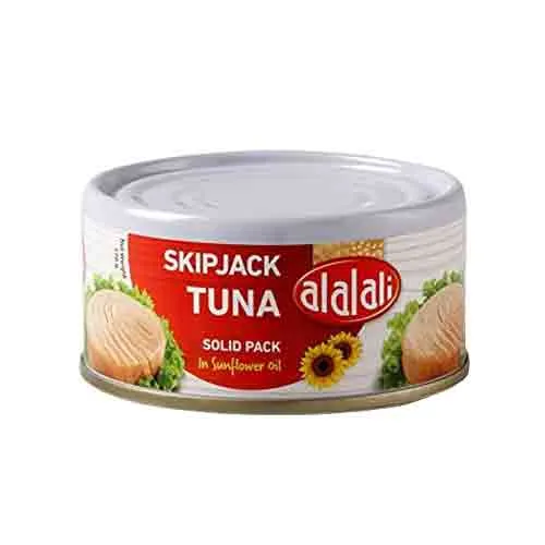 TUNA SKIPJACK SOLID PACK IN SUNFLOWER OIL AL ALALI (170 gm)
