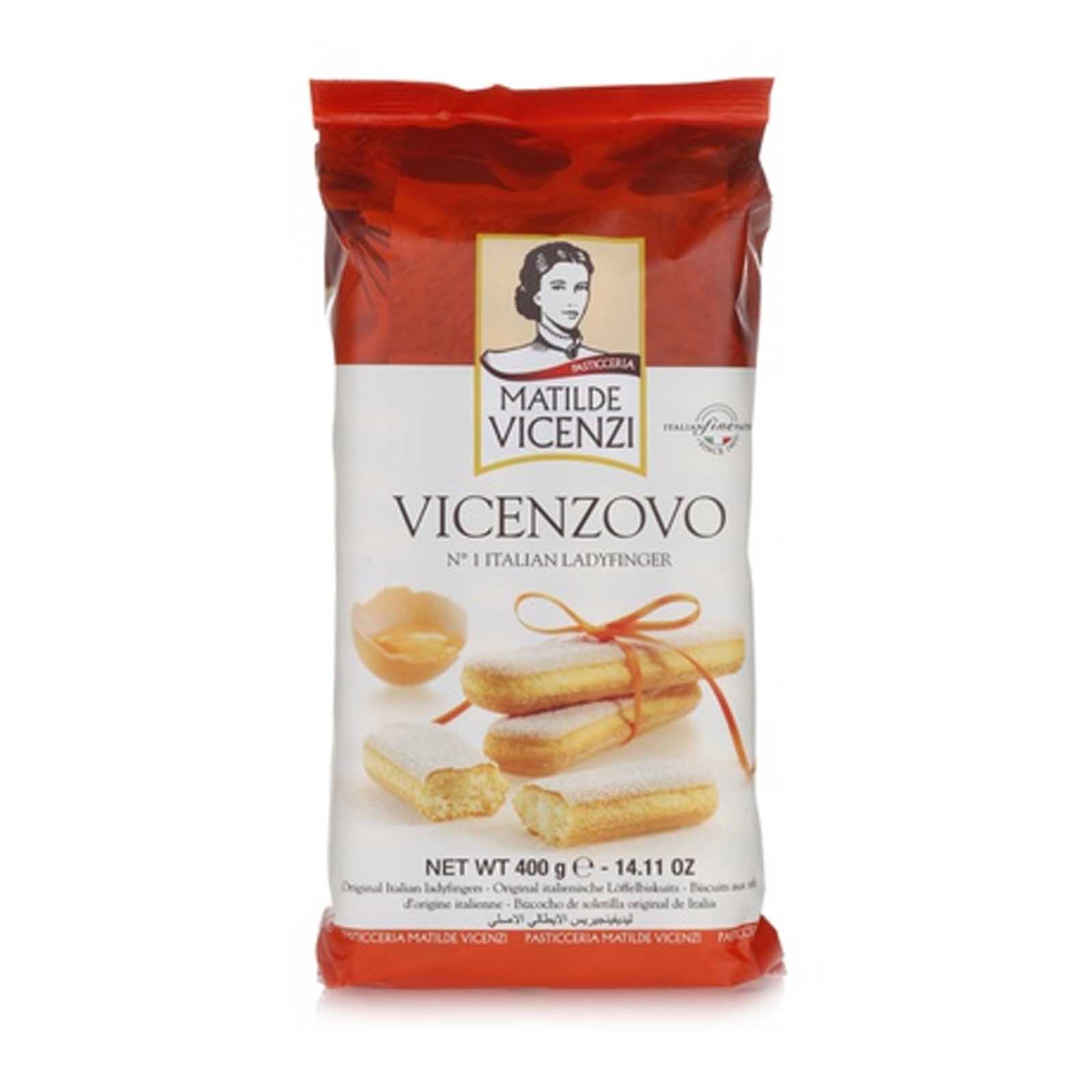 BISCUIT LADY FINGER VICENZOVO ( 400 gm )