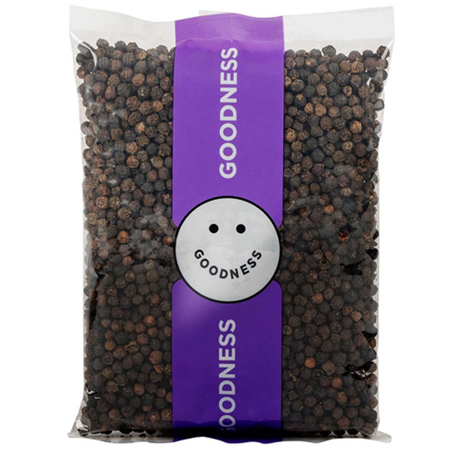 PEPPER WHOLE BLACK GOODNESS ( 1 KG )